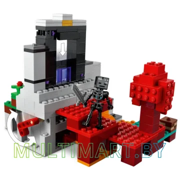 Конструктор LEGO Minecraft 21172 Разрушенный портал картинка 7